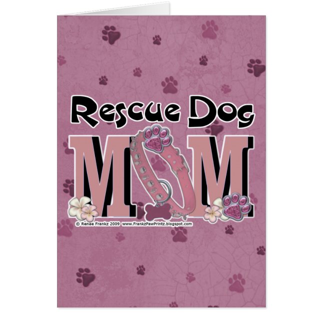 MAMÁ del perro del rescate (Frente)