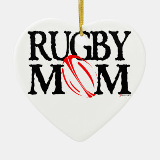 Mamá del rugbi - ornamento