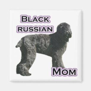 Mamá del terror ruso negro 4 - imán