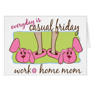 Mamá del trabajo en casa