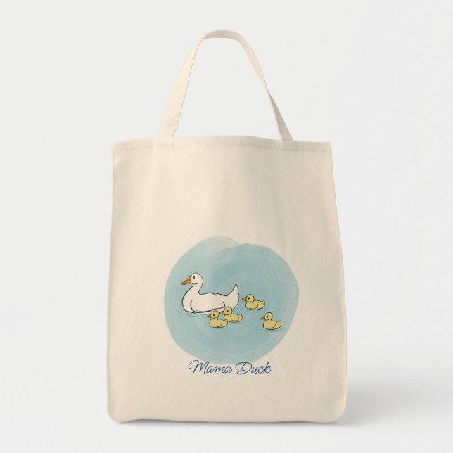 Mama Duck Personalizado Comprar La Bolsa De Toque (Frente)