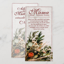 Mama - einfach unersetzlich - Bouquet