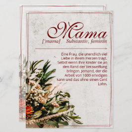 Mama - einfach unersetzlich - Bouquet