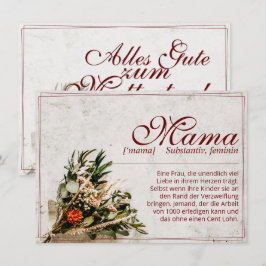Mama - einfach unersetzlich - Bouquet