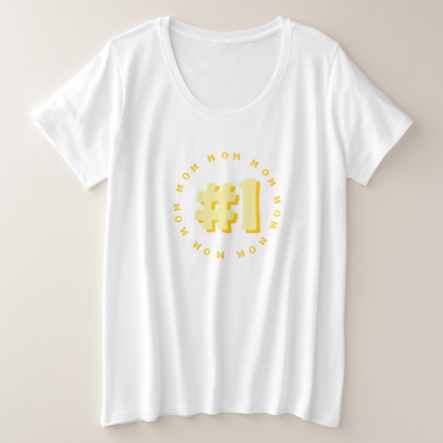 MAMÁ: El día de la madre, regalo de camiseta moder (Anverso del diseño)