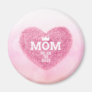 Mamá el día de la Reina Madre   Imán