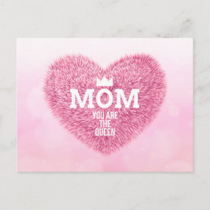 Mamá el día de la Reina Madre Postal