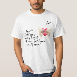 "Mamá, en el cielo" Camiseta personalizable para h