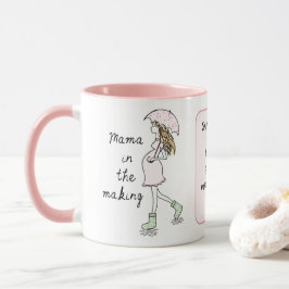 Mamá en la confección de la taza personalizado