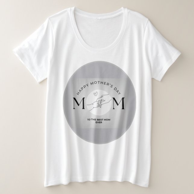 Mamá encantadora camiseta (Anverso del diseño)