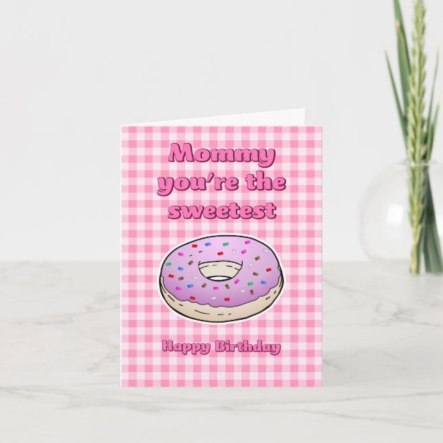 Mamá, eres la mejor tarjeta de cumpleaños de Dough (Anverso)