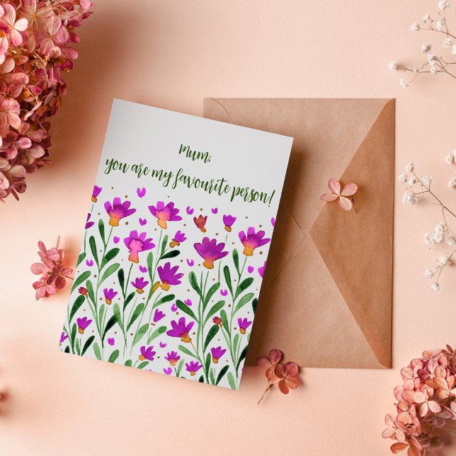 Mamá, eres mi favorita tarjeta del día de la madre (Subido por el creador)