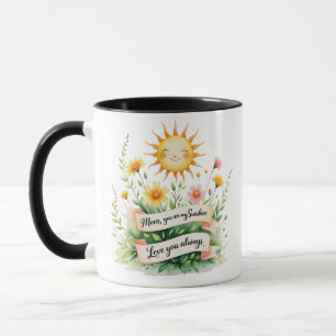 Mamá, eres mi sol – Taza Combo (330ml)