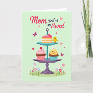 Mamá Eres Tan Dulce Tarjeta de Regalo