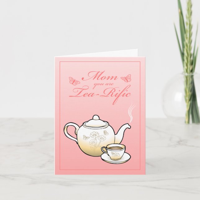 Mamá, eres una tarjeta de Día de la Madre para el  (Anverso)
