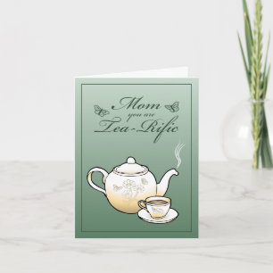 Mamá eres una Tarjeta del Día de la Madre Tea-Rifi
