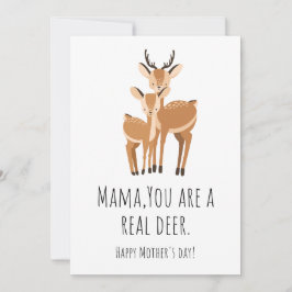 Mamá es el nido de los perros: Tarjeta del día de