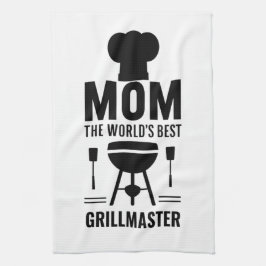 Mamá es la mejor toalla de cocina para parrilladas