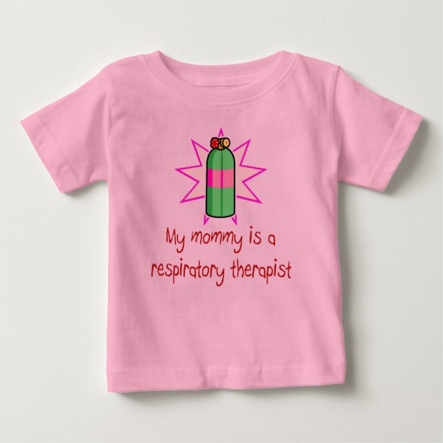 Mamá es una camiseta de bebé terapeuta respiratori (Anverso)
