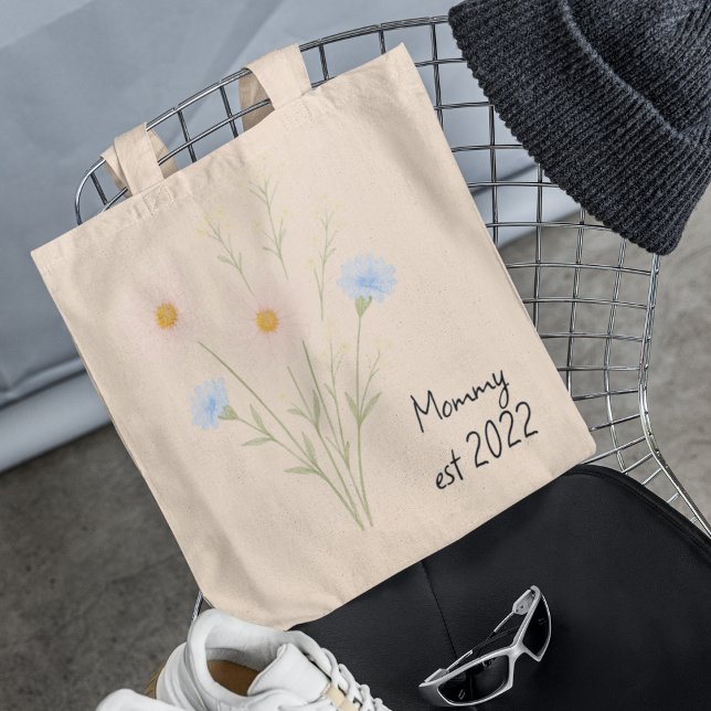 Mamá Est personalizada. Bolsa de té con flor paste (Subido por el creador)