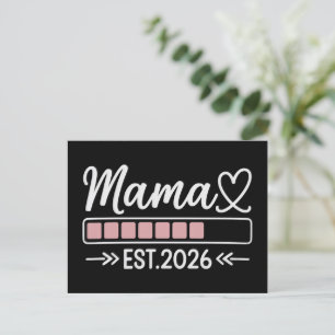 Mamá está. 2026 Anuncio de Embarazo Mamá