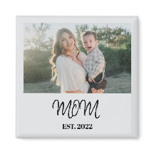 Mamá establecida, imán de regalo 