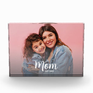 Mamá Estableció Foto de Escritura Moderna