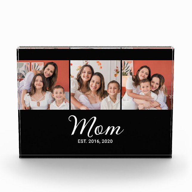 Mamá Estableció Guión Negro 3 Foto (Anverso)