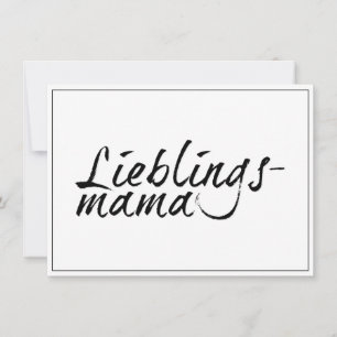 mamá favorita