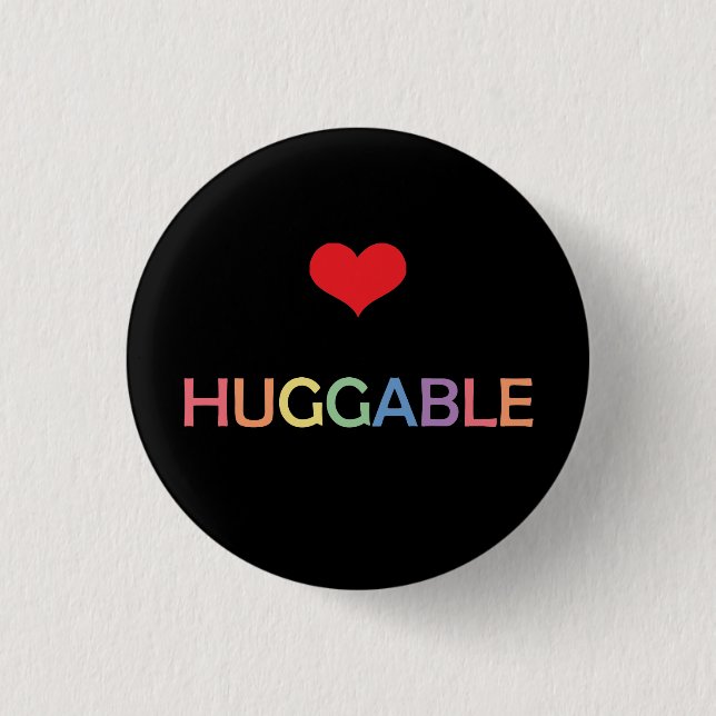 Mamá Huggable Bear Pride del botón (Anverso)