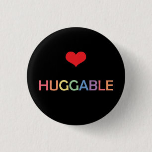 Mamá Huggable Bear Pride del botón