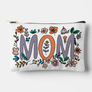 Mamá Impresión floral Cortar bolsa nueva