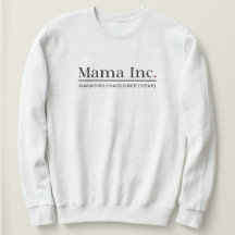 Mama Inc. Gestionando el Caos Sudadera Personaliza