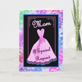 MAMÁ - Invitación a la Madre de la Novia - Vestido