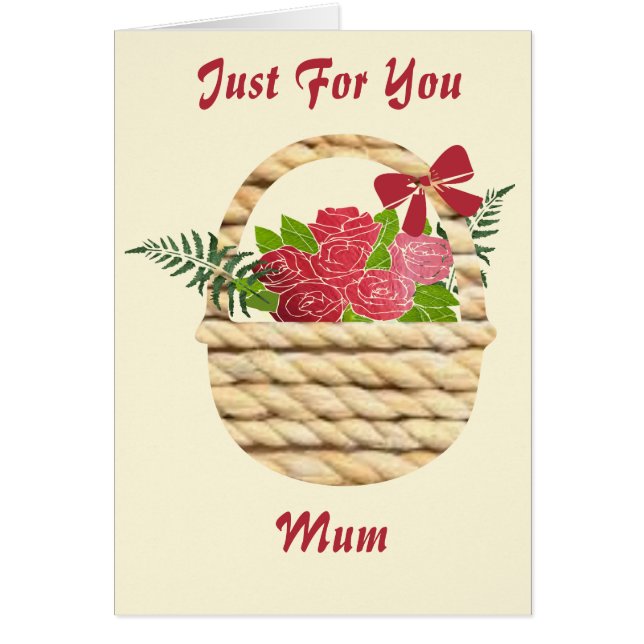 Mamá Just for You (Frente)