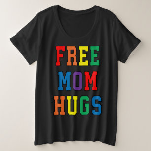 Mamá libre abraza V-Neck