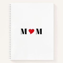 Mamá, libro de recetas sobre tipografía moderna de