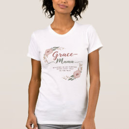 Mamá llena de gracia - elegante camiseta cristiana