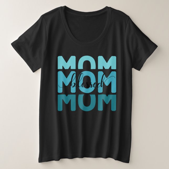 Mamá Mamá Mamá Bendecida. (Anverso del diseño)