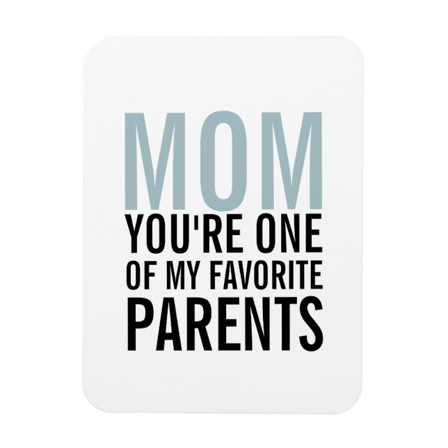 Mamá, mi imán favorito del Día de la Madre (Vertical)