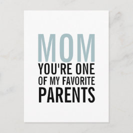 Mamá, mi postal favorita del Día de la Madre