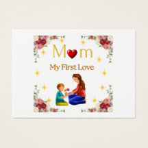 Mamá - Mi primer amor | Tarjeta de saludo del Día