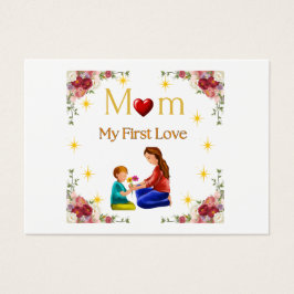 Mamá - Mi primer amor | Tarjeta de saludo del Día