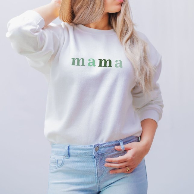 Mama Mother Momlife Quote Sweater (Subido por el creador)
