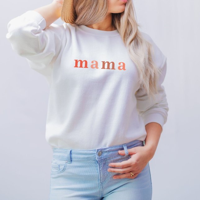 Mama Mother Momlife Quote Sweater (Subido por el creador)