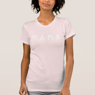 "Mama" Mujeres de Bellas Jersey Crew-Neck