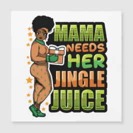 Mamá necesita su bebida de jugo de cascabel de Nav