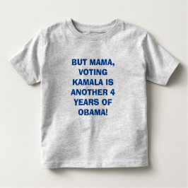MAMA, NO VOTES POR KAMALA TODDLER FINE JERSEY