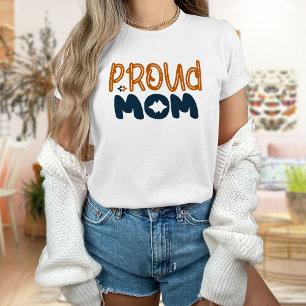 Mamá orgullosa, camiseta de béisbol
