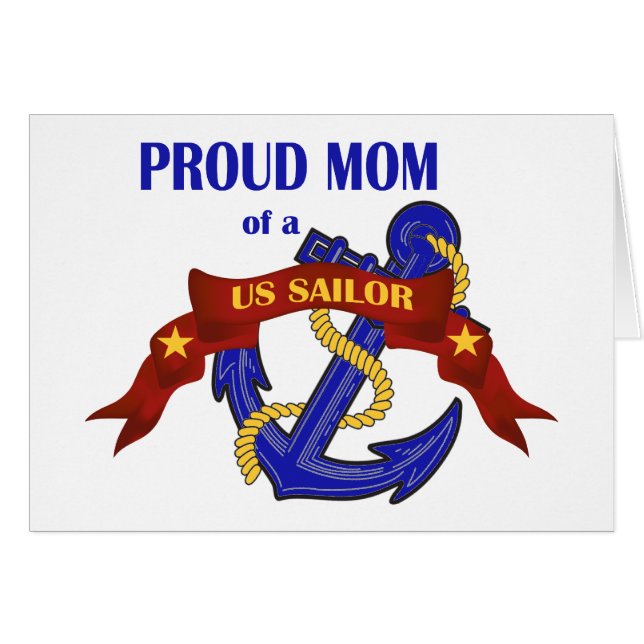 Mamá orgullosa de un marinero de los E.E.U.U. (Anverso (Horizontal))